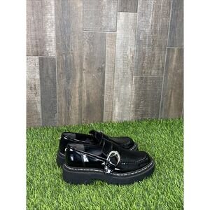 Circus NY Y2K Platform Loafers Black Chunky Whimsy Goth 8M‎